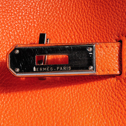 Hermes Togo Birkin 35 Orange 10 of 27