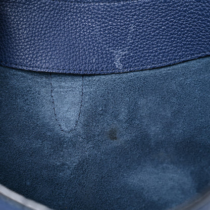 Gucci Soft Grained Calfskin Large Jackie Hobo Classic Blue Marine 14 of 26