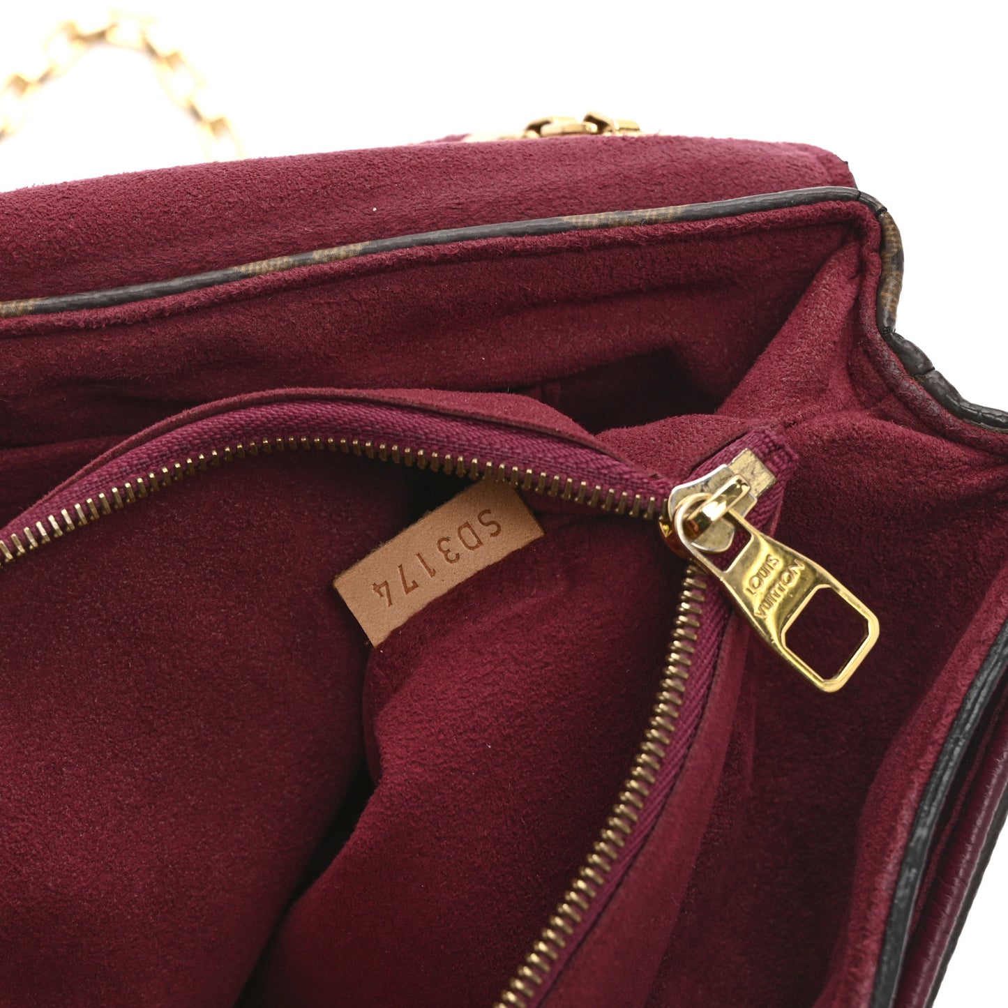 Monogram Pallas Chain Aurore