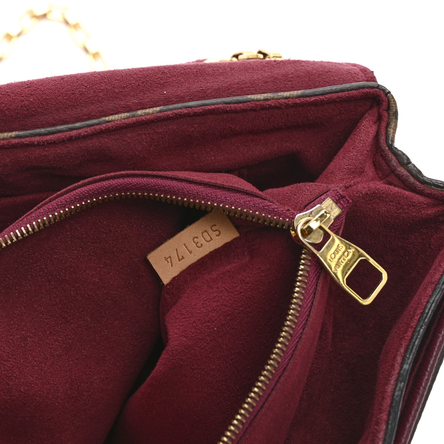 Louis Vuitton Monogram Pallas Chain Aurore 8 of 11