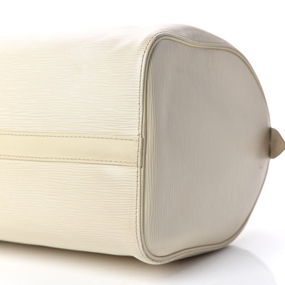 Louis Vuitton Epi Speedy 30 Ivory 6 of 19