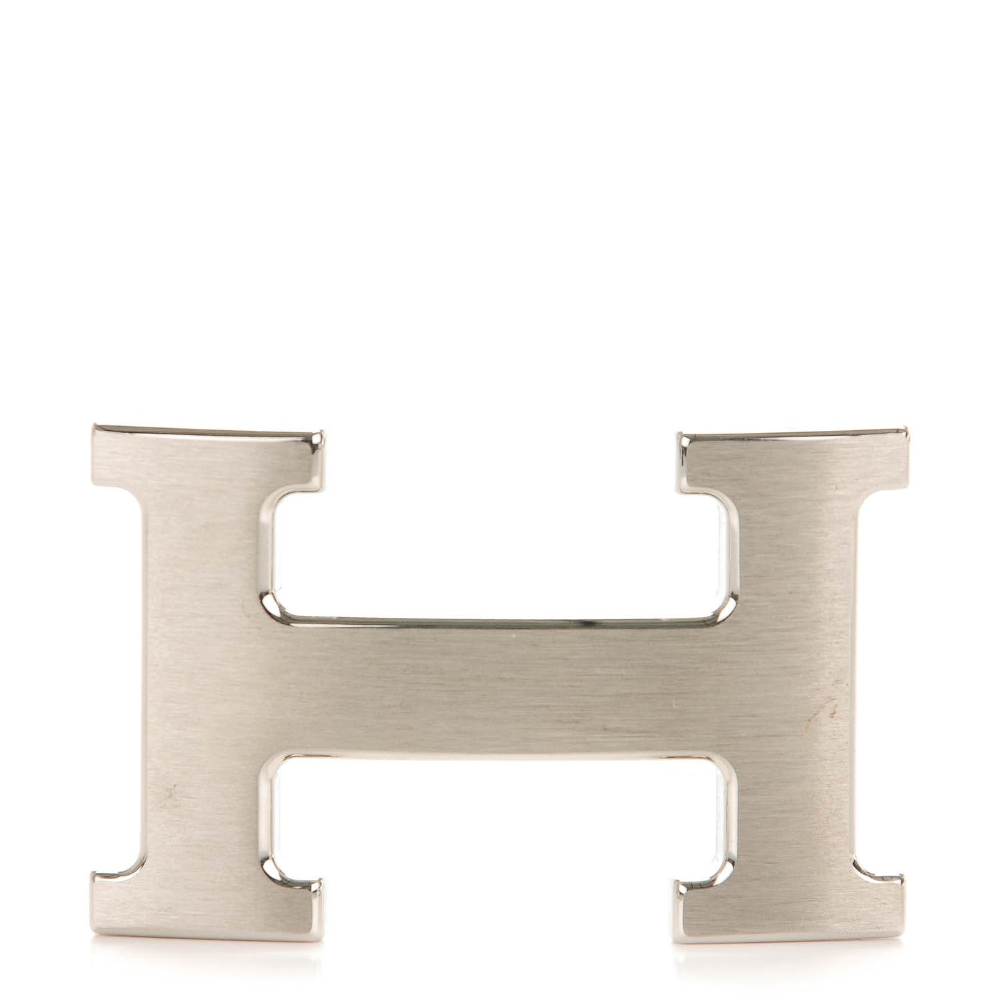 Brushed Palladium 32mm H Belt Buckle