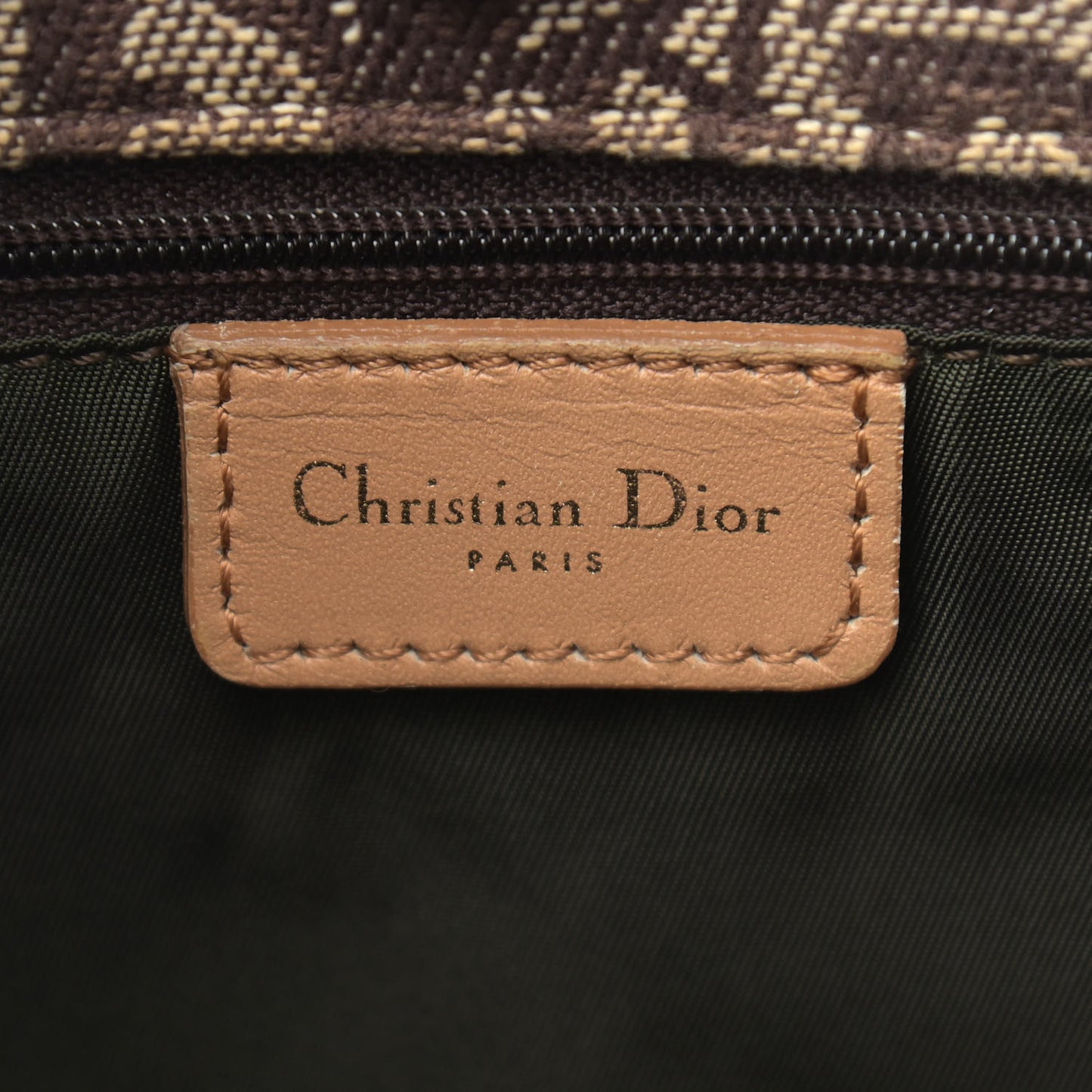 Monogram Tote Brown