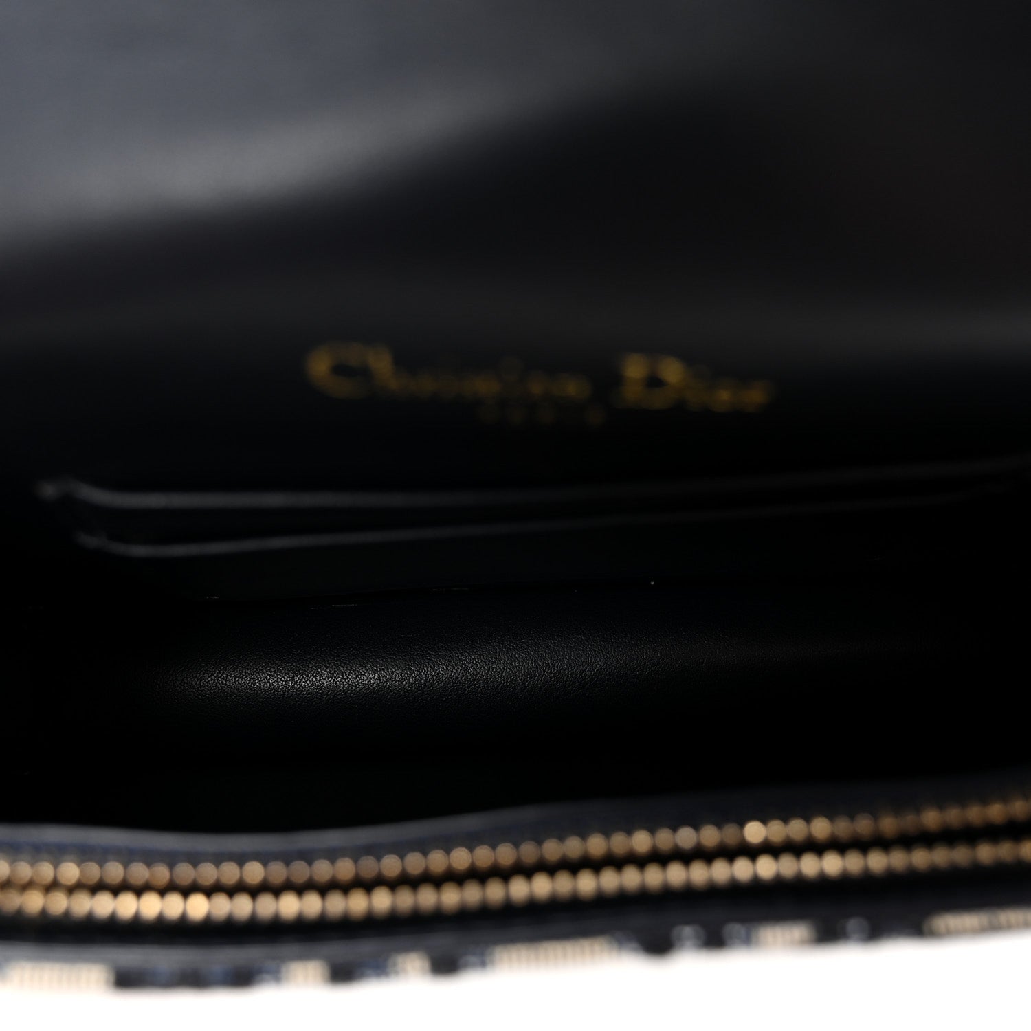 Christian Dior Oblique Saddle Belt Bag Blue 4 of 8