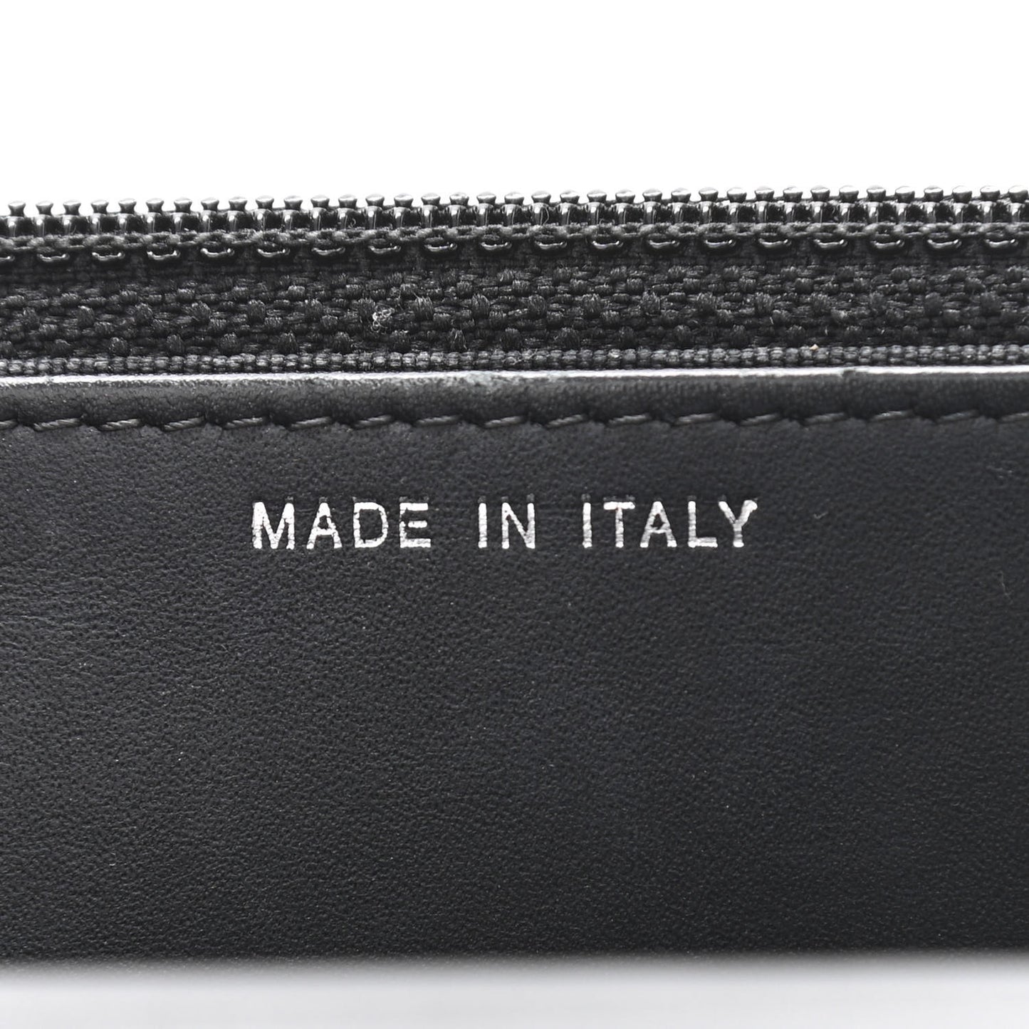 Distressed Patent Calfskin Quilted Reissue Wallet On Chain WOC Black