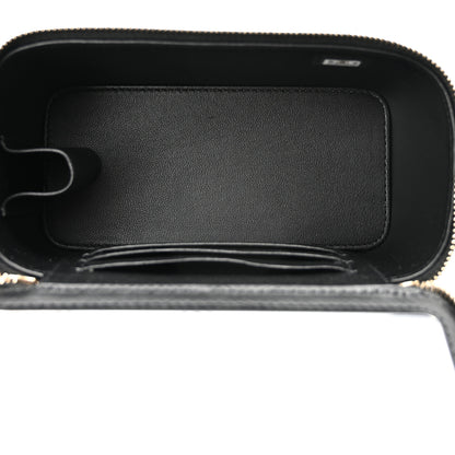 Chanel Patent Quilted Pick Me Up Vanity Case Black 5 of 11