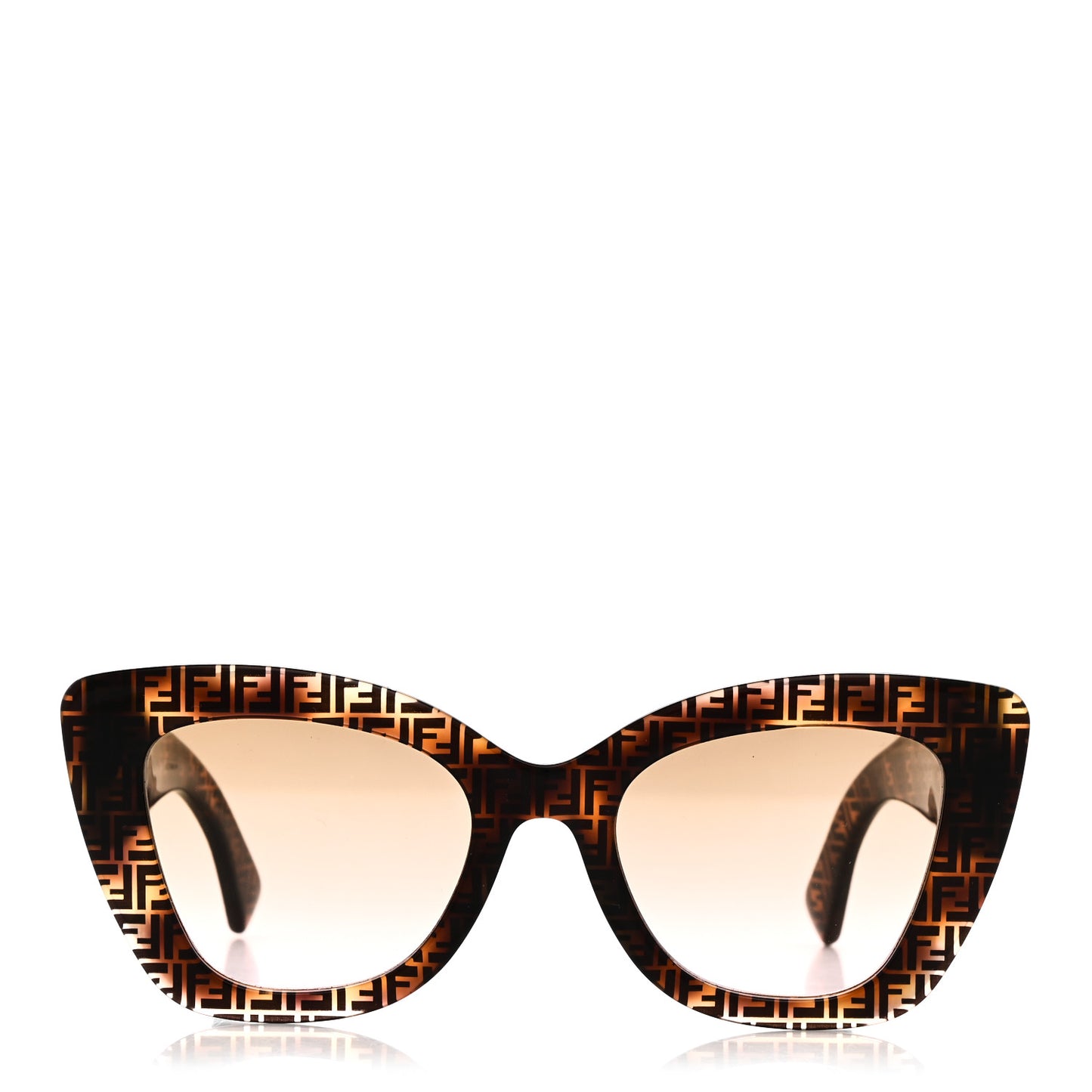 Acetate F is Fendi FF 51mm Cat Eye Sunglasses 0327/S Tortoise Camouflage