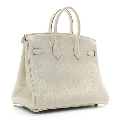 Hermes Togo Birkin 25 Craie 3 of 10