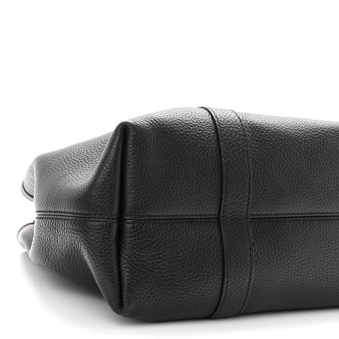 Pebbled Calfskin Old Libeccio Miss GG Tote Black