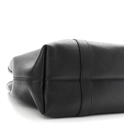 Gucci Pebbled Calfskin Old Libeccio Miss GG Tote Black 9 of 10
