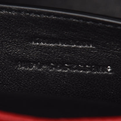 Saint Laurent Patent Matelasse Monogram Large Vicky Chain Bag Rouge Eros 8 of 13