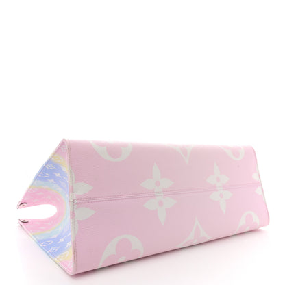 Louis Vuitton Monogram Escale Onthego GM Pastel 4 of 11
