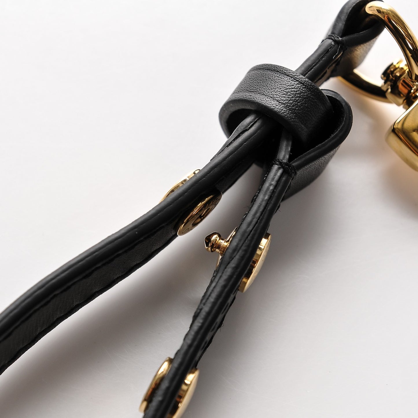 Calfskin Neonoe Shoulder Strap Black