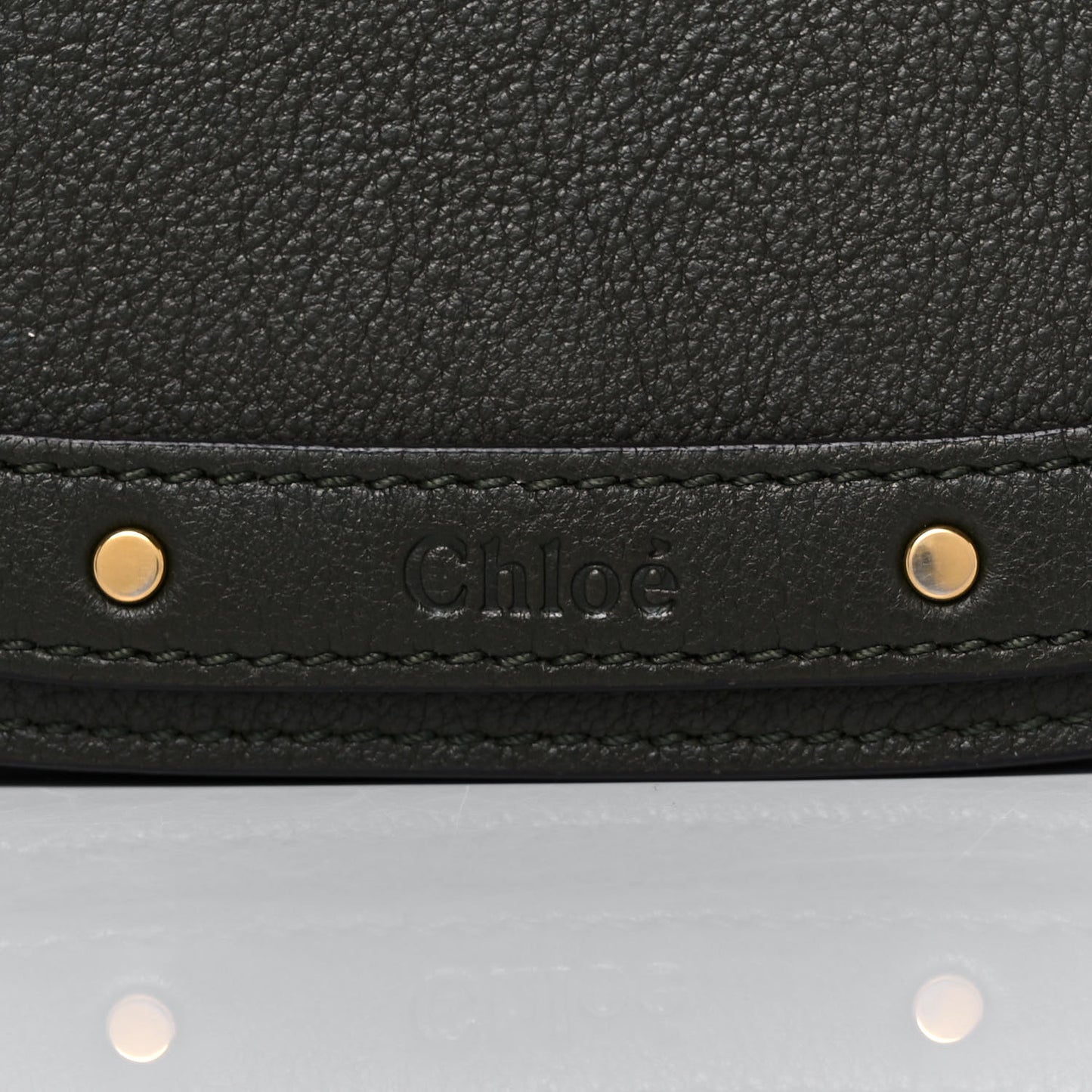 Calfskin Suede Medium Nile Bracelet Bag Black