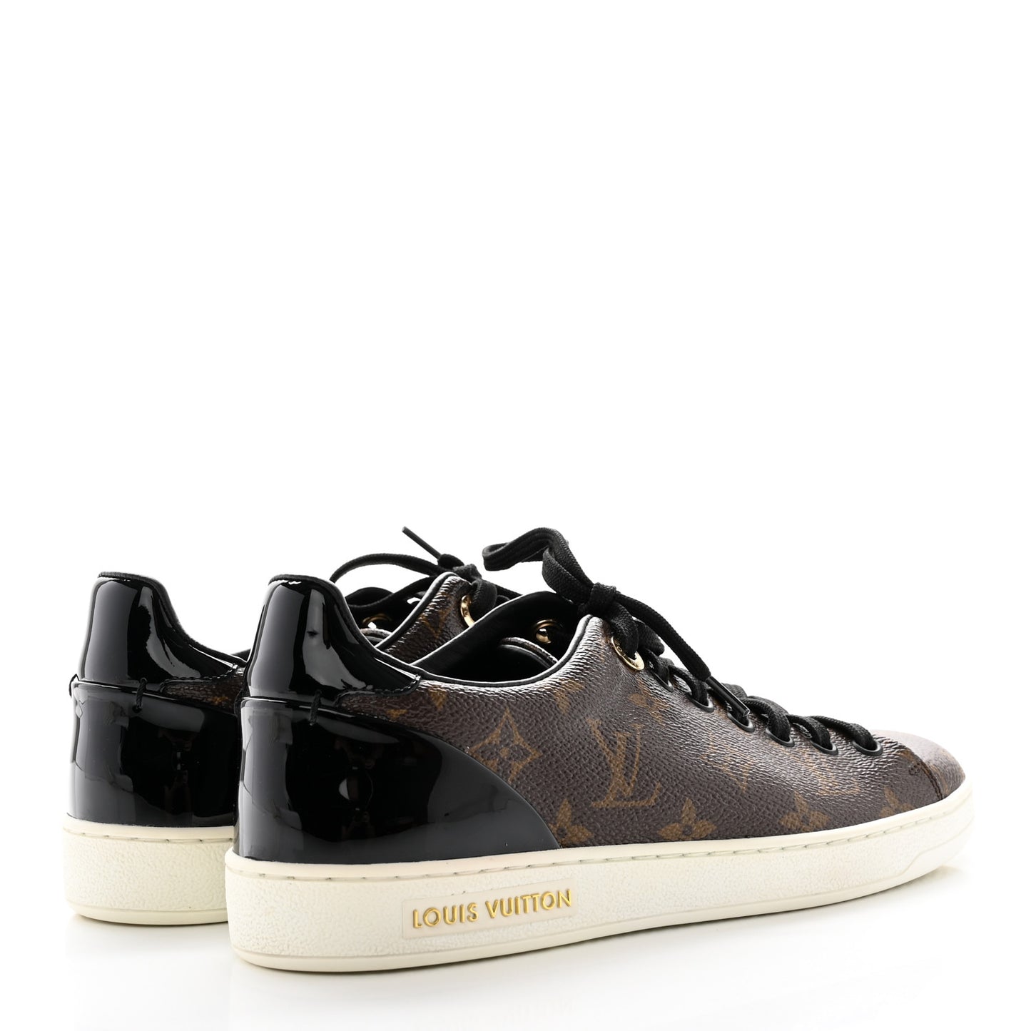 Patent Monogram Frontrow Sneakers 37.5