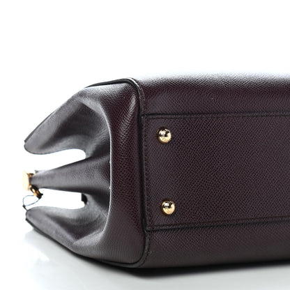 Dolce & Gabbana Dauphine Miss Sicily Shopper Tote Mosto 7 of 8