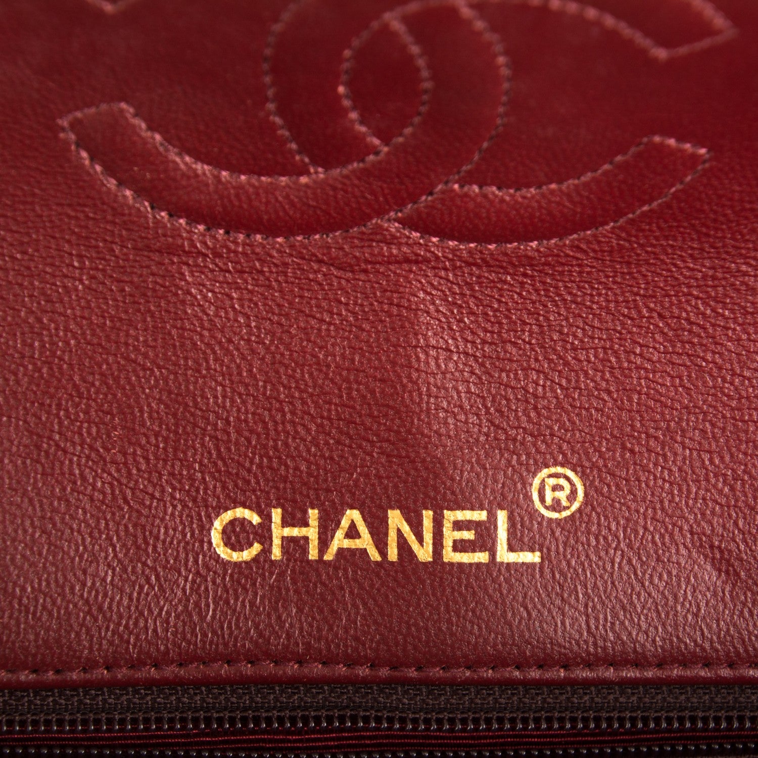 Chanel Lambskin Quilted Medium Double Flap Black 6 of 9