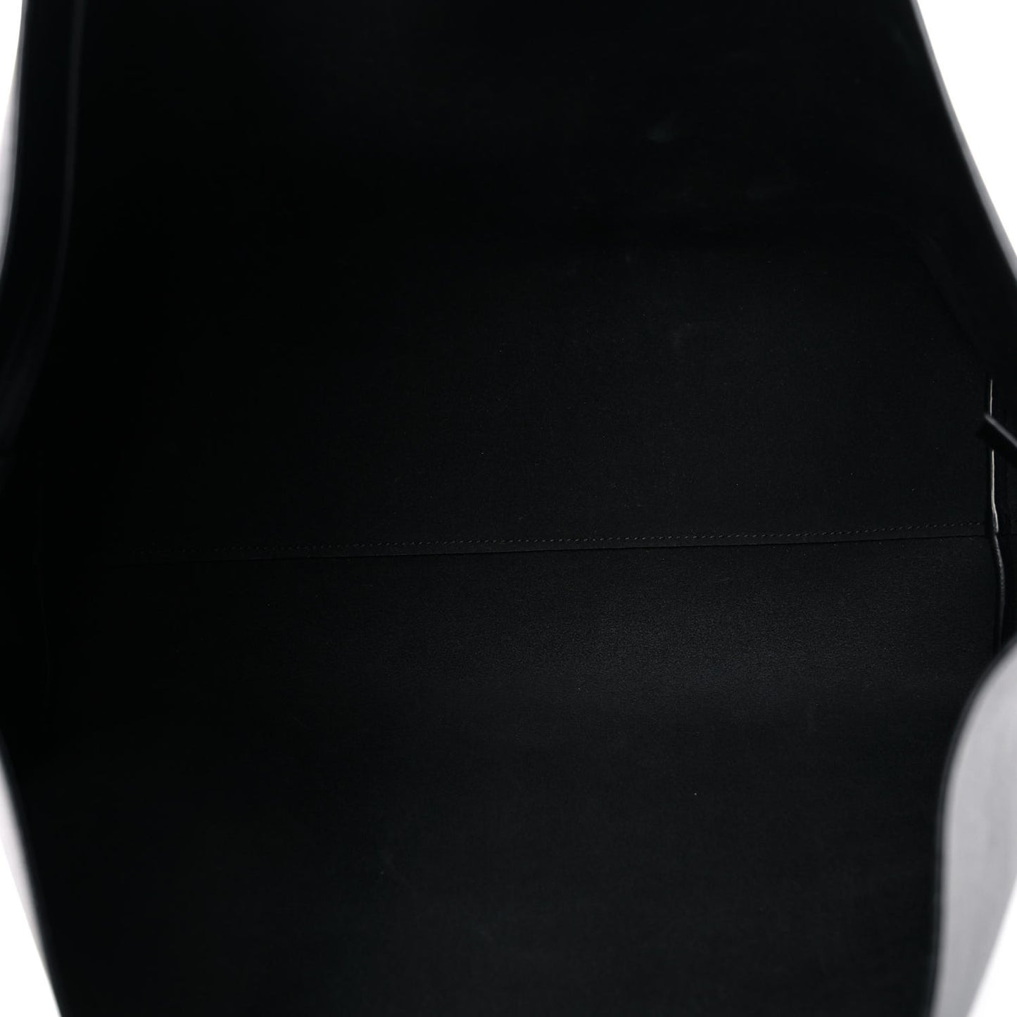 Calfskin Large Shopping Tote Black