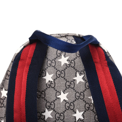 Gucci GG Supreme Monogram Stars Childrens Backpack Beige Ebony Yellow Royal 12 of 12