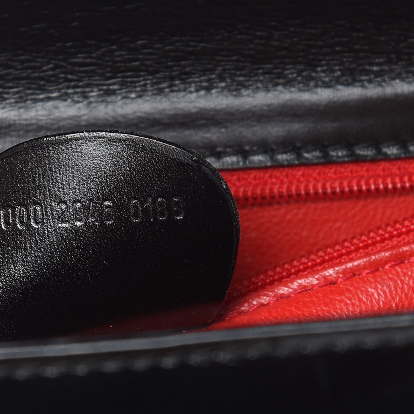 Calfskin Bamboo Top Handle Bag Black
