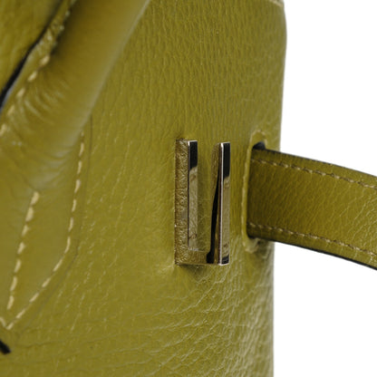 Hermes Taurillon Clemence BIRKIN 35 Vert Chartreuse 28 of 29