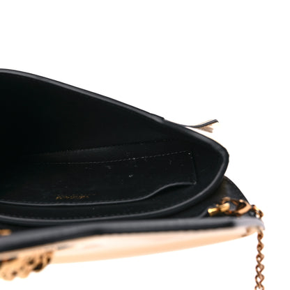 Versace Patent Metallic La Medusa Pouch On Chain Gold 5 of 12