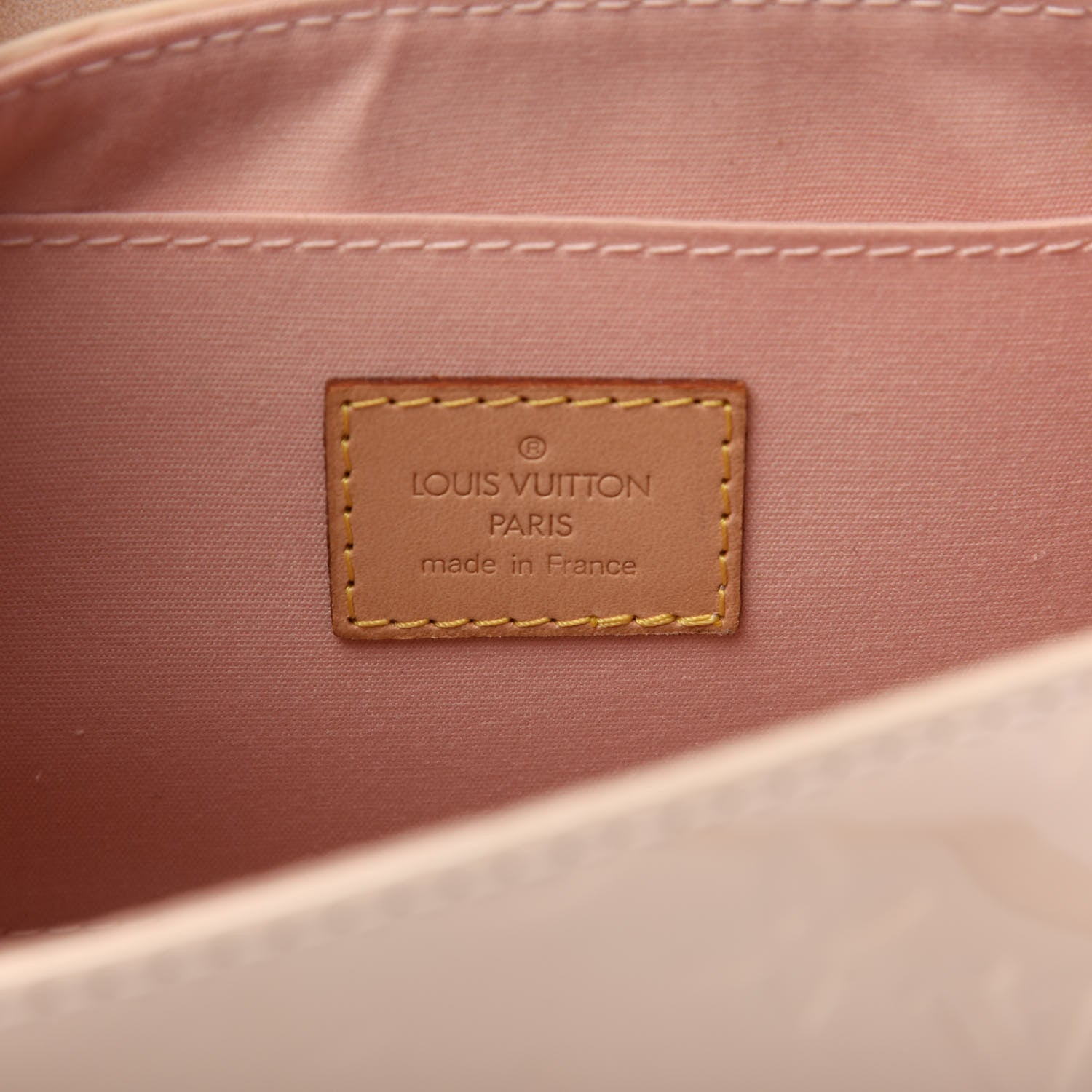 Louis Vuitton Vernis Biscayne Bay PM Marshmallow 8 of 11