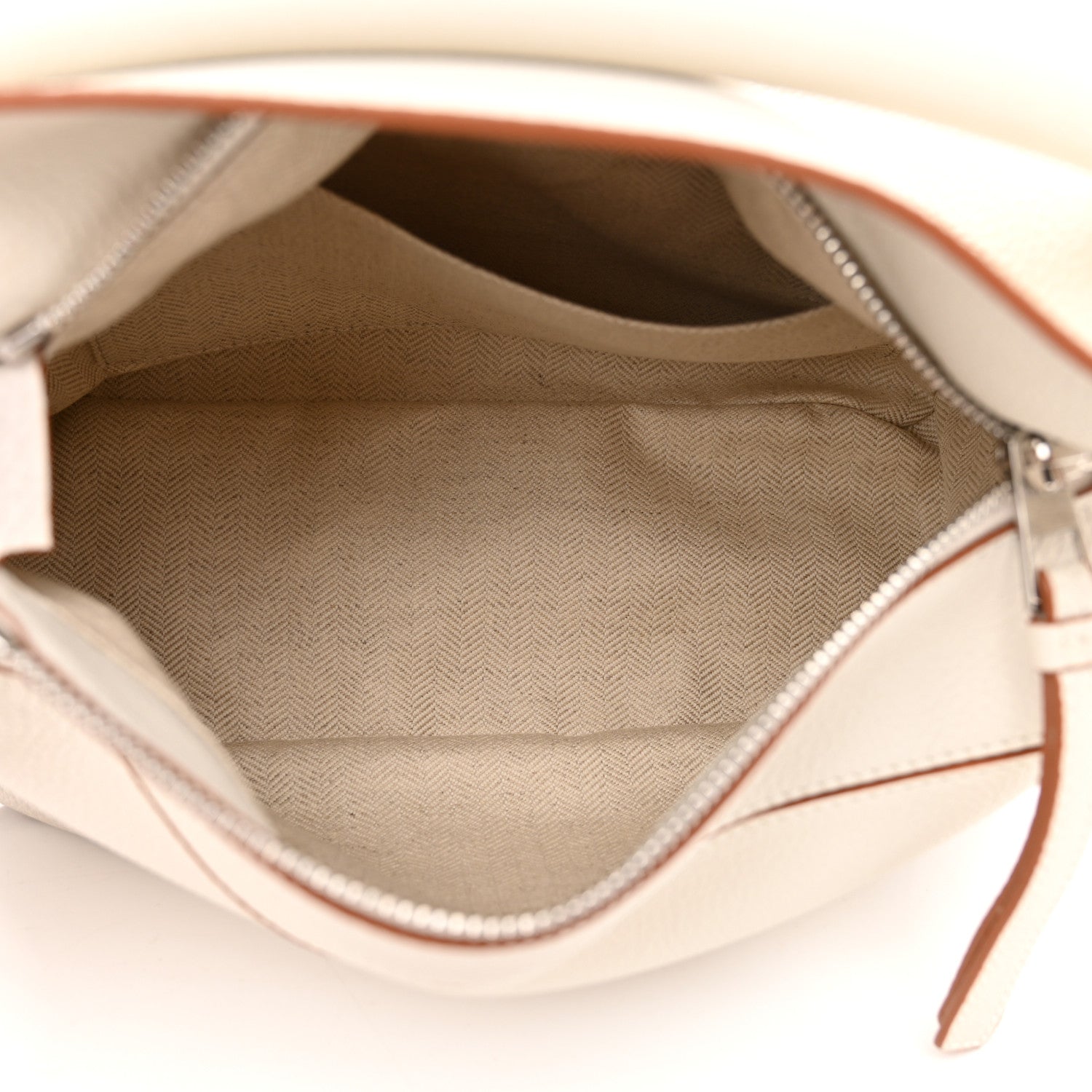 Loewe Calfskin Small Puzzle Bag Ivory 5 of 10