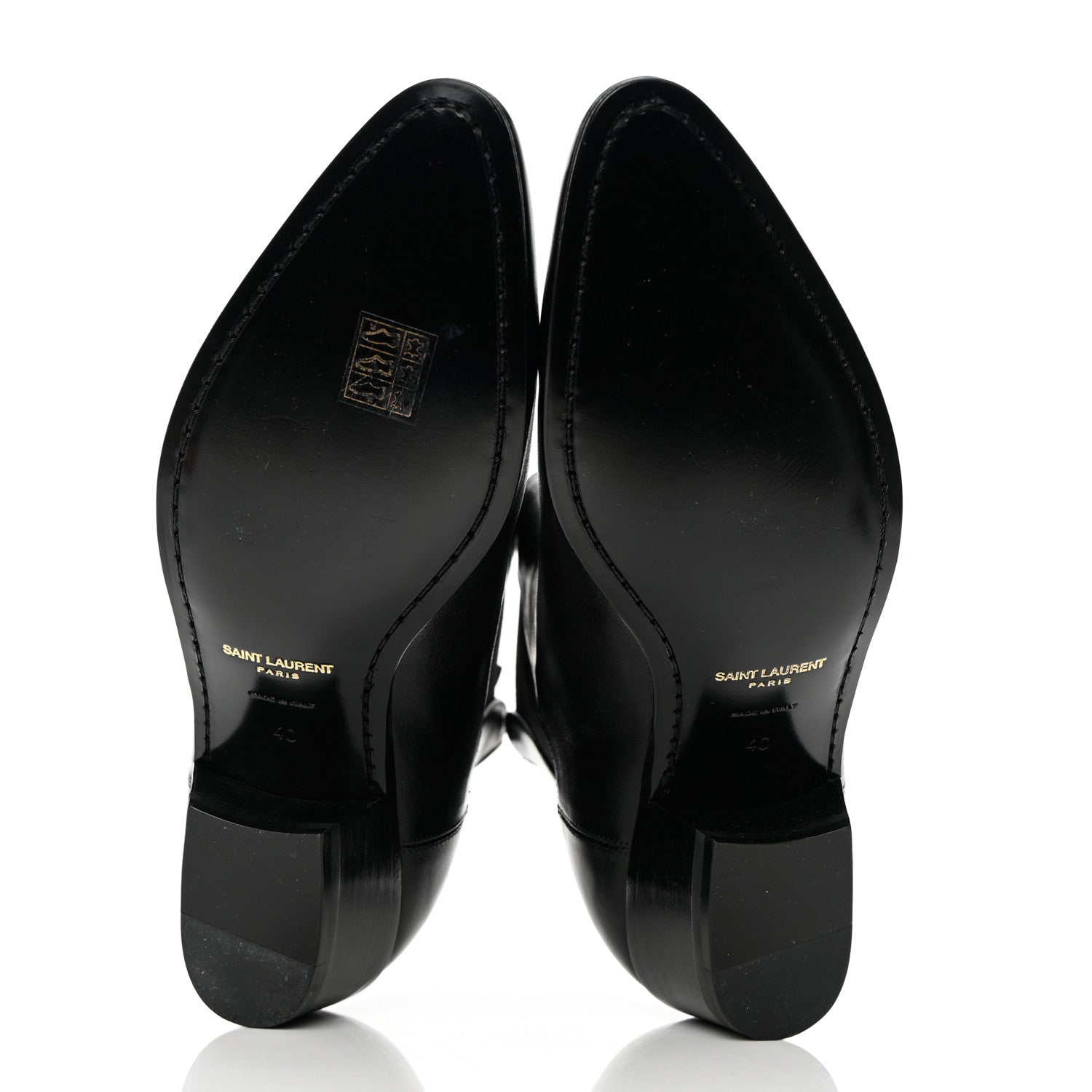 Saint Laurent Nappa Chelsea Boots 40 Black 5 of 8