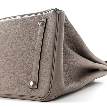 Hermes Togo Birkin 35 Gris Asphalte 10 of 10
