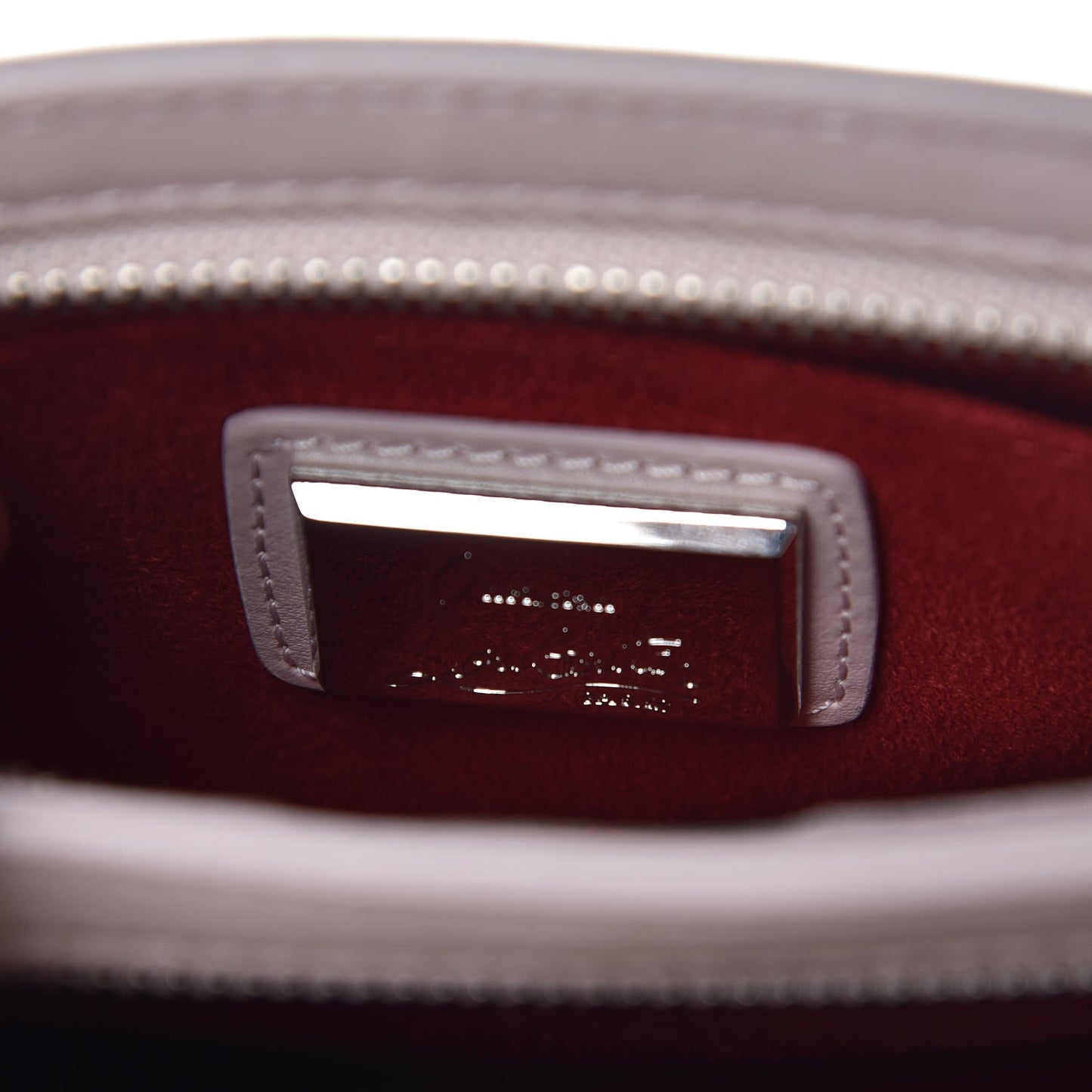 Calfskin Spiked Tribouli Crossbody Ballerina