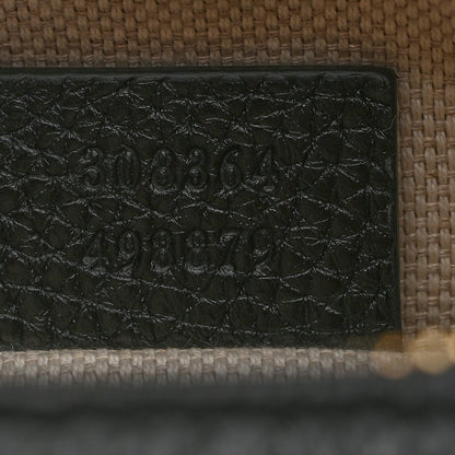 Gucci Pebbled Calfskin Small Soho Disco Bag Black 7 of 11