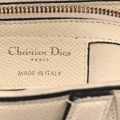 Christian Dior Grained Calfskin Saddle Bag With Strap Latte 6 of 11