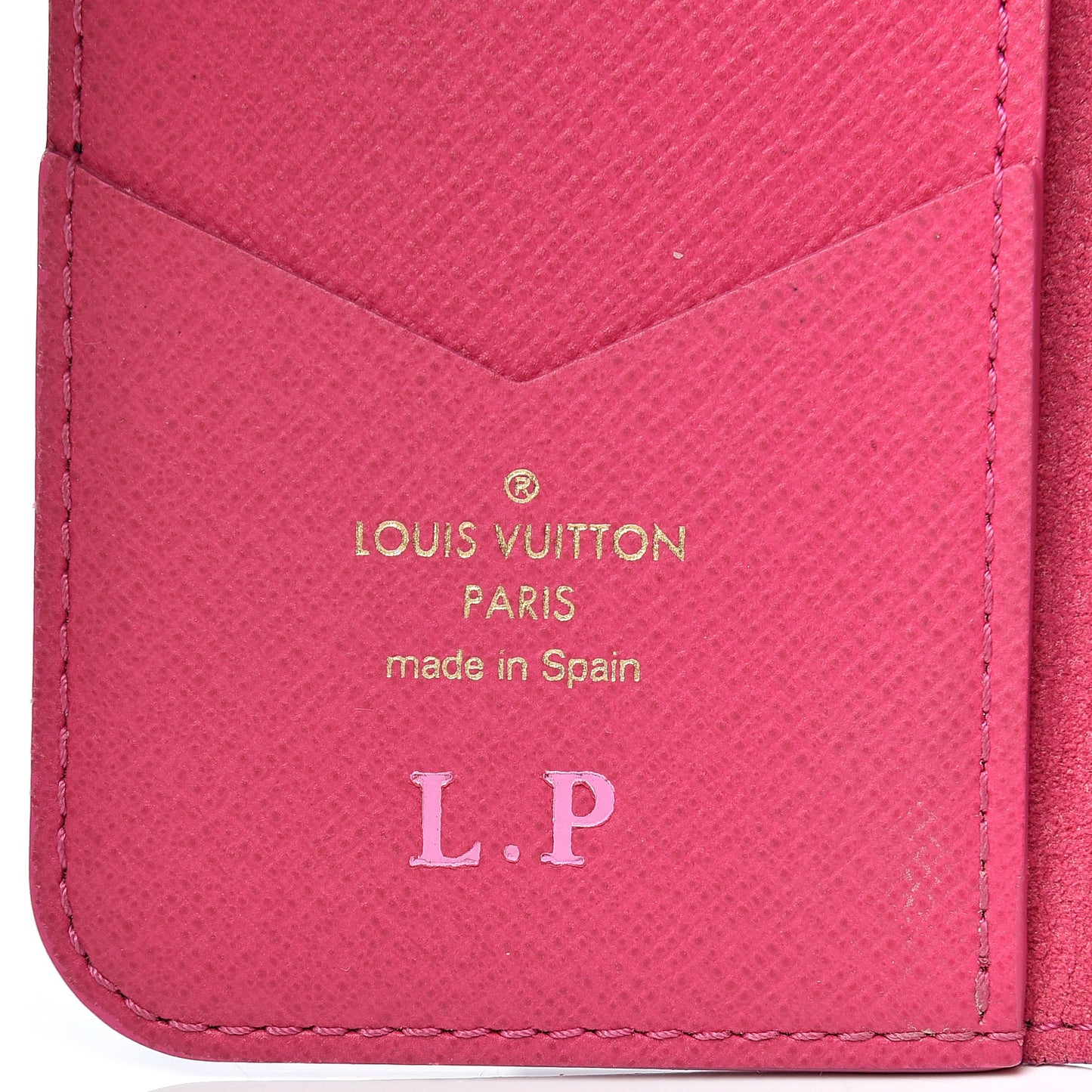 Monogram iPhone 7/8 Folio Case Pink