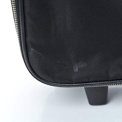 Prada Tessuto Nylon Saffiano Trolley Luggage Black 24 of 32