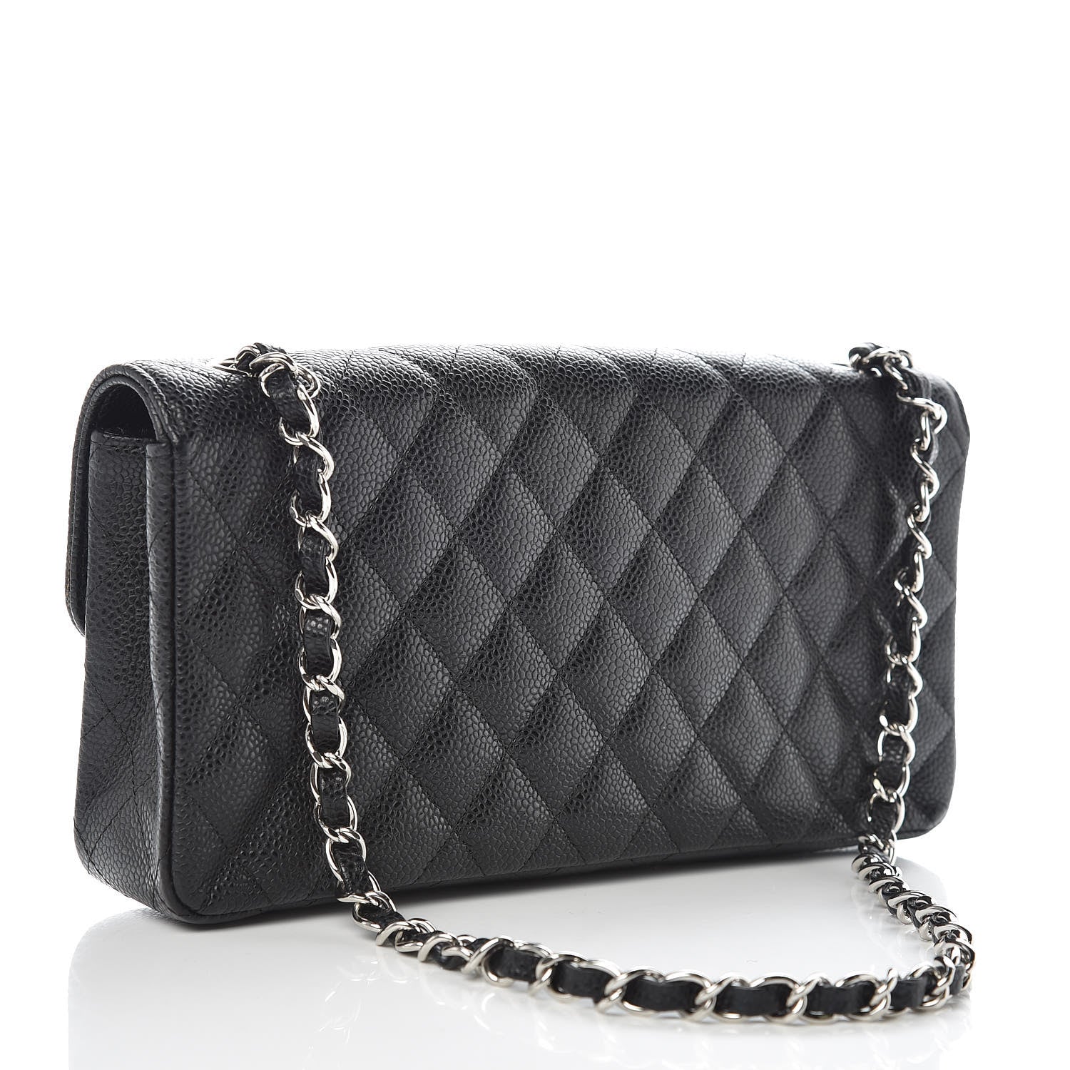 Chanel Caviar Quilted East West Flap Black 3 of 9
