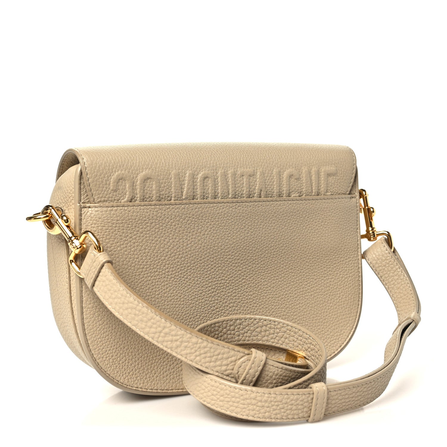 Christian Dior Grained Calfskin Medium Bobby Flap Warm Taupe 3 of 9