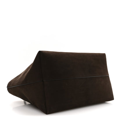 The Row Nubuck Terrasse Bag Dark Mocha 4 of 9