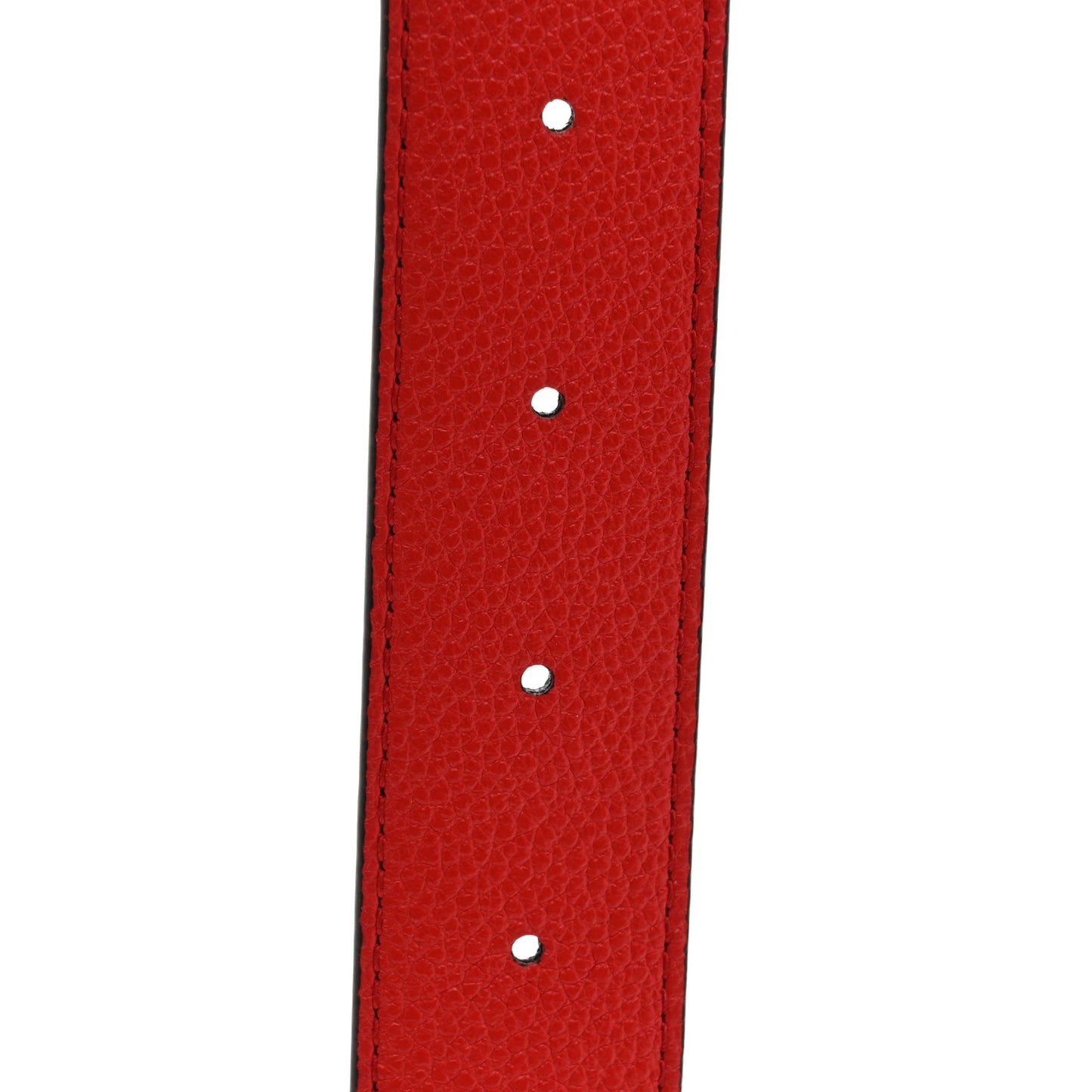 Monogram 30mm LV Initiales Reversible Belt 90 36 Coquelicot