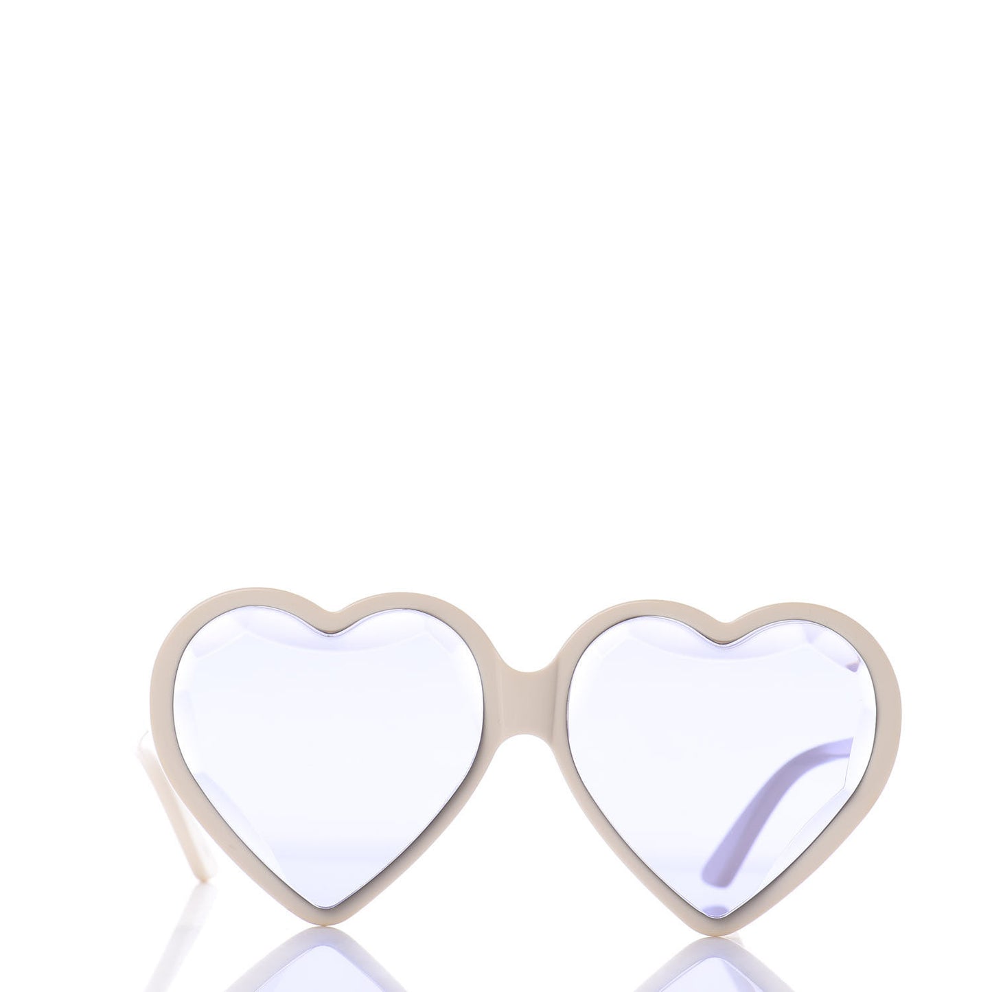 Hollywood Forever Heart Sunglasses GG0360S White