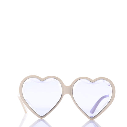 Gucci Hollywood Forever Heart Sunglasses GG0360S White 2 of 7