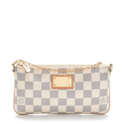 Louis Vuitton Damier Azur Pochette Milla MM 1 of 10