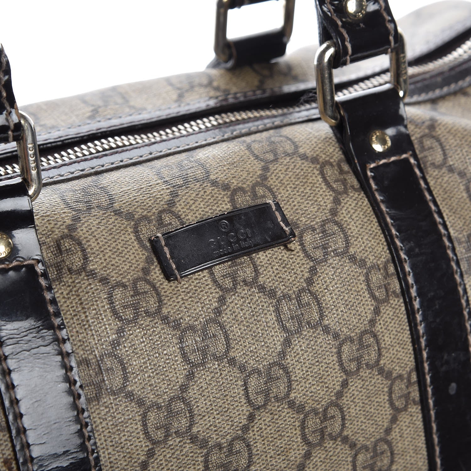 Gucci GG Plus Monogram Medium Joy Boston Dark Brown 19 of 20