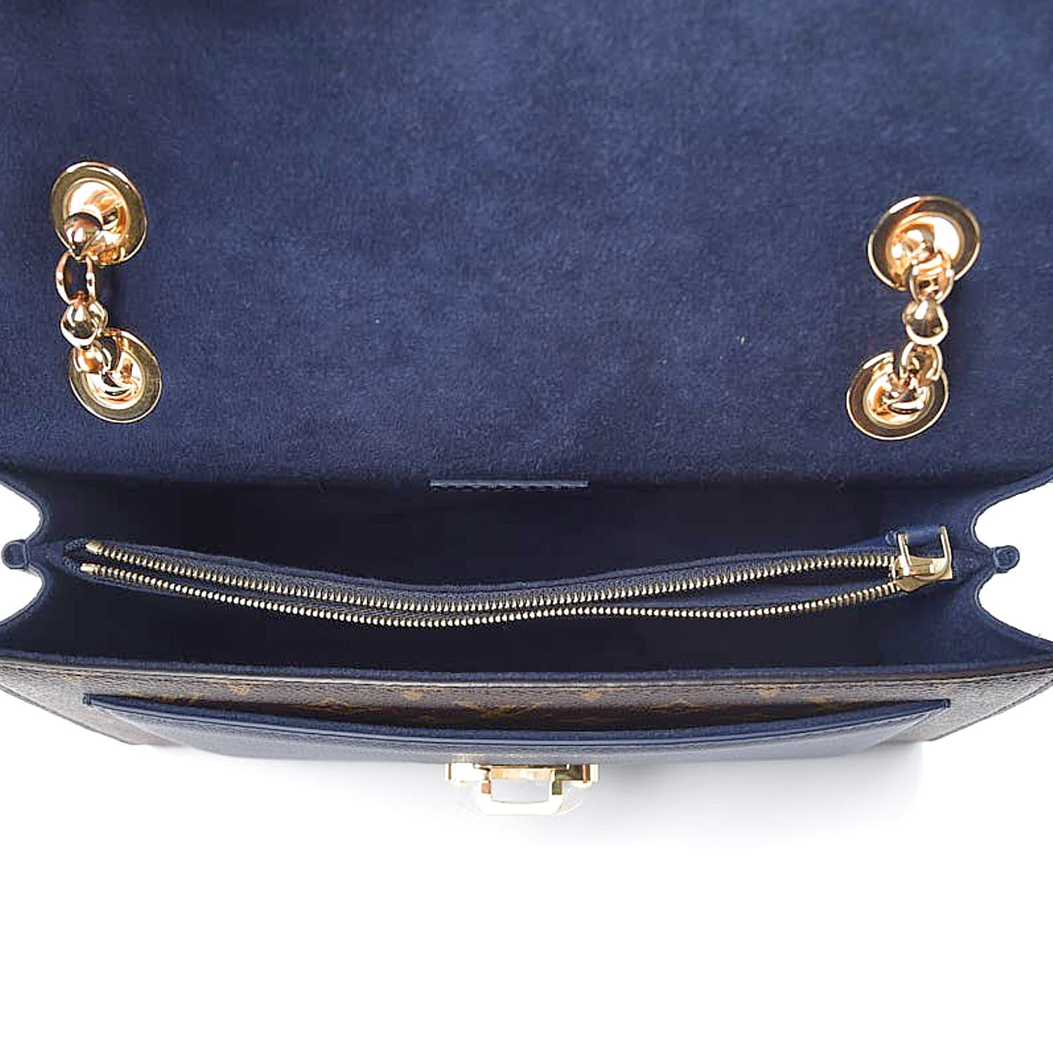 Louis Vuitton Monogram Victoire Blue Marine 6 of 9