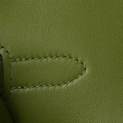 Hermes Veau Swift Birkin 35 Pelouse 18 of 35