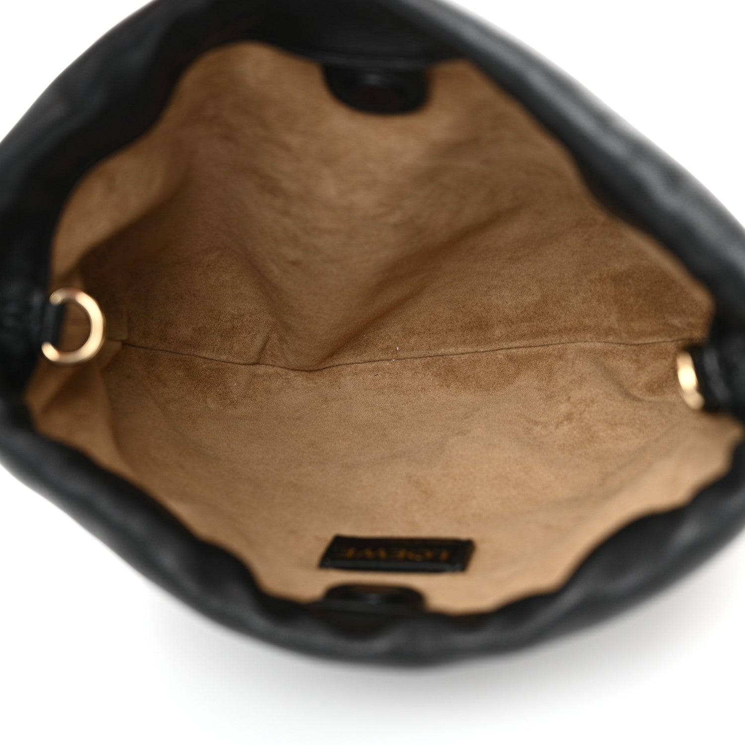 Loewe Nappa Calfskin Mini Flamenco Knot Clutch With Chain Black 5 of 11