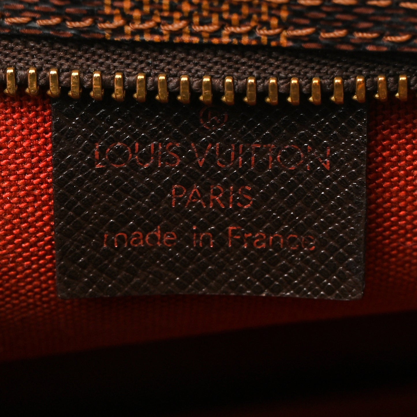 Damier Ebene Trousse Make Up Bag Pochette