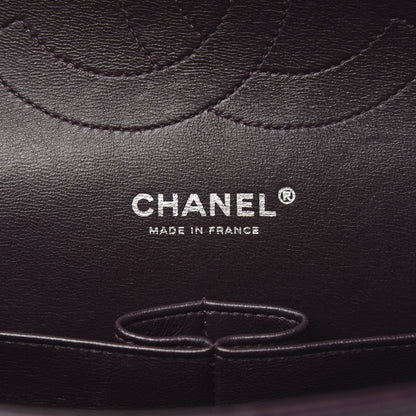 Chanel Lambskin Quilted Jumbo Double Flap Purple 6 of 12