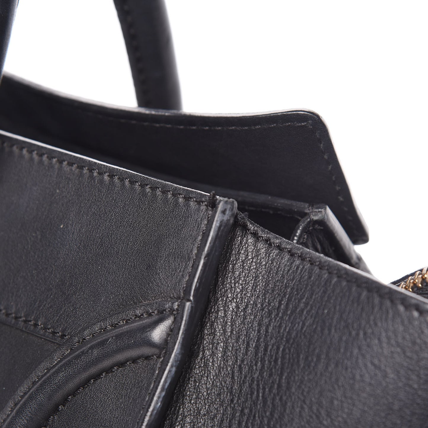 Smooth Calfskin Mini Luggage Black