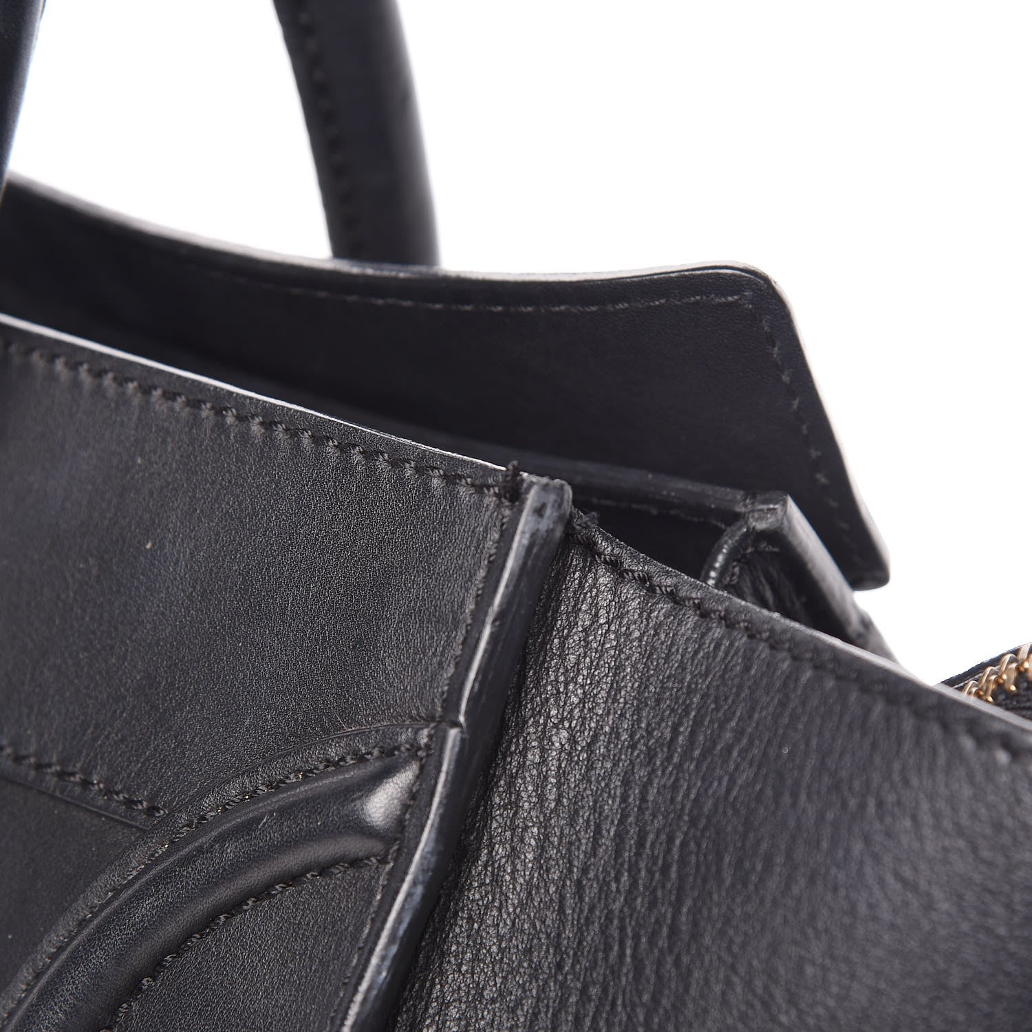 Celine Smooth Calfskin Mini Luggage Black 16 of 17